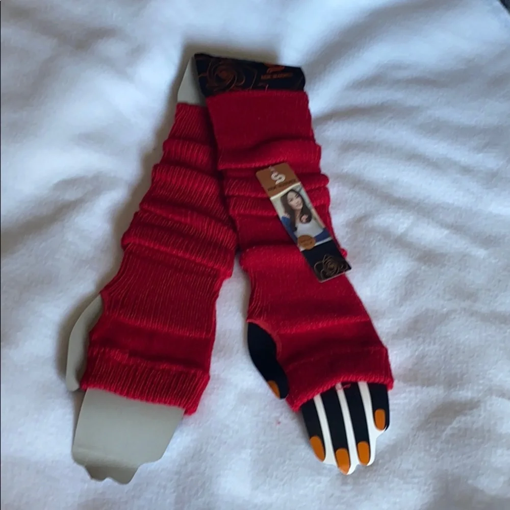 SALE 2/$27 3/$37 4/$45 Mix/Match Red Stretch New Arm Warmers